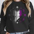Ace Pride Book With Stars Moons And Magic Hand Unisex Sweatshirt