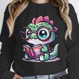 Adorable Book Lover Basilisk With Reading Glasses Cute Unisex Sweatshirt Adorable Book Lover Basilisk With Reading Glasses Cute Unisex Sweatshirt