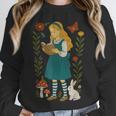 Alice In Wonderland Book Lover Lewis Carroll Rabbit Unisex Sweatshirt Alice In Wonderland Book Lover Lewis Carroll Rabbit Unisex Sweatshirt