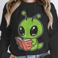 Alien Reading Book Believe In Yourself Kids Women Men Unisex Sweatshirt Alien Reading Book Believe In Yourself Kids Women Men Unisex Sweatshirt