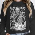 Alien Valentine Science Fiction Vintage Comic Book Unisex Sweatshirt