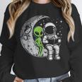 Astronaut Reading Book To Alien Moon Space Women Kids Men Unisex Sweatshirt Astronaut Reading Book To Alien Moon Space Women Kids Men Unisex Sweatshirt