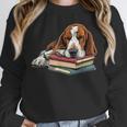 Basset Hound Books Dog Breed Graphic Unisex Sweatshirt Basset Hound Books Dog Breed Graphic Unisex Sweatshirt