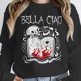 Bella Ciao Goodbye Beautiful Skull Book Of Dark Magic Occult Unisex Sweatshirt Bella Ciao Goodbye Beautiful Skull Book Of Dark Magic Occult Unisex Sweatshirt