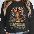 Big Cancer Energy Woman Camo Zodiac Book Teacher Unisex Sweatshirt