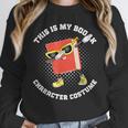 This Is My Book Character Costume- Dabbing Book Kids Unisex Sweatshirt