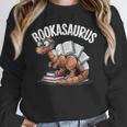 Book Dinosaur T-Rex Bookworm Dino Book Reading Unisex Sweatshirt