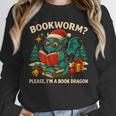 Book Dragon Christmas Reading For Fantasy Lovers Unisex Sweatshirt Book Dragon Christmas Reading For Fantasy Lovers Unisex Sweatshirt