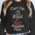 Book Dragon Fantasy Reader Cozy Reading Book Lover Dragon Unisex Sweatshirt Book Dragon Fantasy Reader Cozy Reading Book Lover Dragon Unisex Sweatshirt