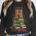 Book Lover Christmas Tree I Have No Shelf Control Unisex Sweatshirt