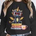 Book Lover Cute Baby Dragon Reading Unisex Sweatshirt