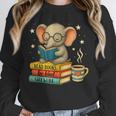 Book Lover Elephant Reading Books Library Read Books Be Kind Unisex Sweatshirt