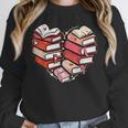 Book Lover Heart Shape Reading Librarian Valentine Men Women Unisex Sweatshirt Book Lover Heart Shape Reading Librarian Valentine Men Women Unisex Sweatshirt