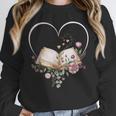 Book Lover Heart Shaped Reading Art Librarian Unisex Sweatshirt