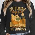 Book Lover Moth Mothman Book Club Reading Into Shadows Unisex Sweatshirt Book Lover Moth Mothman Book Club Reading Into Shadows Unisex Sweatshirt
