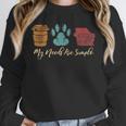 Book Lover Reader Coffee Dog Book My Needs Are Simple For Men Women Unisex Sweatshirt Book Lover Reader Coffee Dog Book My Needs Are Simple For Men Women Unisex Sweatshirt
