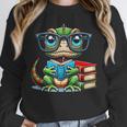 Book Lover Reading Iguana Unisex Sweatshirt