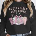 Book Lover's Pretty Girl's Read Books Unisex Sweatshirt