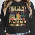 Book And Pajama This Is My Reading Pajama Bedtime Reading Unisex Sweatshirt Book And Pajama This Is My Reading Pajama Bedtime Reading Unisex Sweatshirt