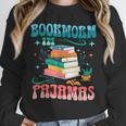 Book Reader Librarian Bookworm In Pajamas Book And Pajama Unisex Sweatshirt