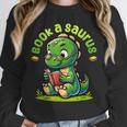 Book A Saurus Bookasaurus Dinosaur Book Girls Boys Toddler Unisex Sweatshirt