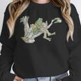 Book Shirt Frog Toad Vintage Book Frog Unisex Sweatshirt