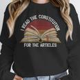 Book Vintage I Read The Constitution For The Articles Unisex Sweatshirt