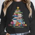 All Booked For Christmas Teacher Reading Student Bookworm Unisex Sweatshirt