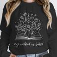 My Weekend Is Booked Floral Book Unisex Sweatshirt
