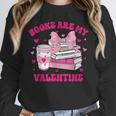 All Booked For Valentines Book Reading Coquette Bow Unisex Sweatshirt