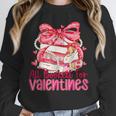 All Booked For Valentines Day Book Lovers Teacher Kids Unisex Sweatshirt
