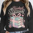 All Booked For Valentines Stacked Books Unisex Sweatshirt