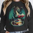 Books Dragon Reading Book Lover Unisex Sweatshirt