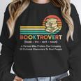 Booktrovert Definition Book Lover Unisex Sweatshirt