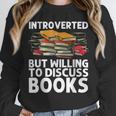 Bookworm Art For Men Women Book Reading Lover Bookish Unisex Sweatshirt