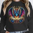 Bookworm Dragon Reading Book Lover Unisex Sweatshirt