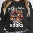 Bookworm For Women Just A Girl Who Loves Books Unisex Sweatshirt
