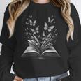 Butterflies And Book Lovers Reading Bookworm Unisex Sweatshirt