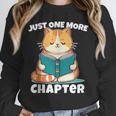 Cat Reading Books Bookworm Read One More Chapter Unisex Sweatshirt Cat Reading Books Bookworm Read One More Chapter Unisex Sweatshirt