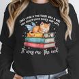 Cats And Books Easily Distracted By Book & Cat Lover Men Women Kids Unisex Sweatshirt Cats And Books Easily Distracted By Book & Cat Lover Men Women Kids Unisex Sweatshirt