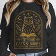 Cats And Books Because People Are Overrated Unisex Sweatshirt