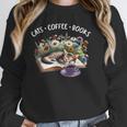 Cats Coffee Books Unisex Sweatshirt
