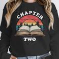Chapter Two Book Reading 2nd Birthday 2 Year Old Unisex Sweatshirt
