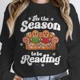 Christmas Book Lover Gingerbread Library Reading Bookaholic Unisex Sweatshirt Christmas Book Lover Gingerbread Library Reading Bookaholic Unisex Sweatshirt