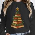 Christmas Book Tree Bookshelf Holiday For Readers Librarians Unisex Sweatshirt Christmas Book Tree Bookshelf Holiday For Readers Librarians Unisex Sweatshirt