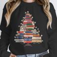 Christmas Tree Book Bookworm Unisex Sweatshirt