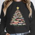 Christmas Tree Books Book Reading Bookworm Unisex Sweatshirt