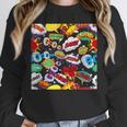 Comic Book Pop Art Modern Fun Unisex Sweatshirt