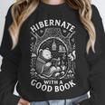Cozy Bear Reading Hibernate With a Book Unisex Sweatshirt