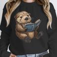Cute Book Sea Otter Unisex Sweatshirt